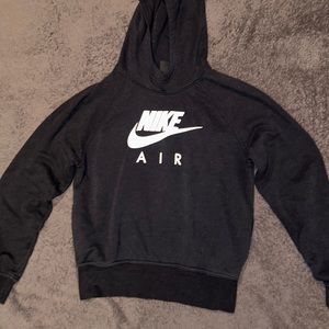 Black & White Nike Air Sweatshirt - Small.